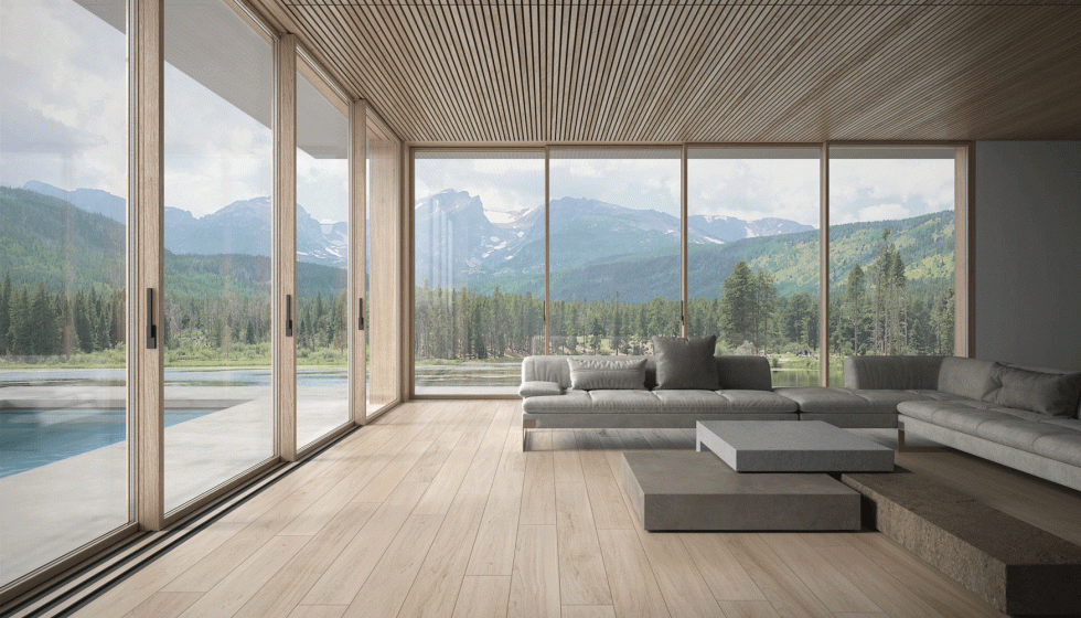 Las soluciones de bisagra oculta de la Lnea ARX de PTA Herrajes permiten conseguir una ventana de arquitectura moderna con lneas limpias y un gran...