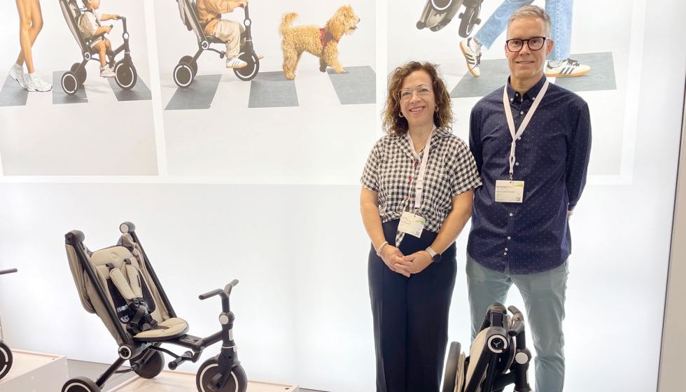 Rosa Gisbert, gerente, y Ra�l Guillem, director general de Joykids (distribuidor de Smartrike)