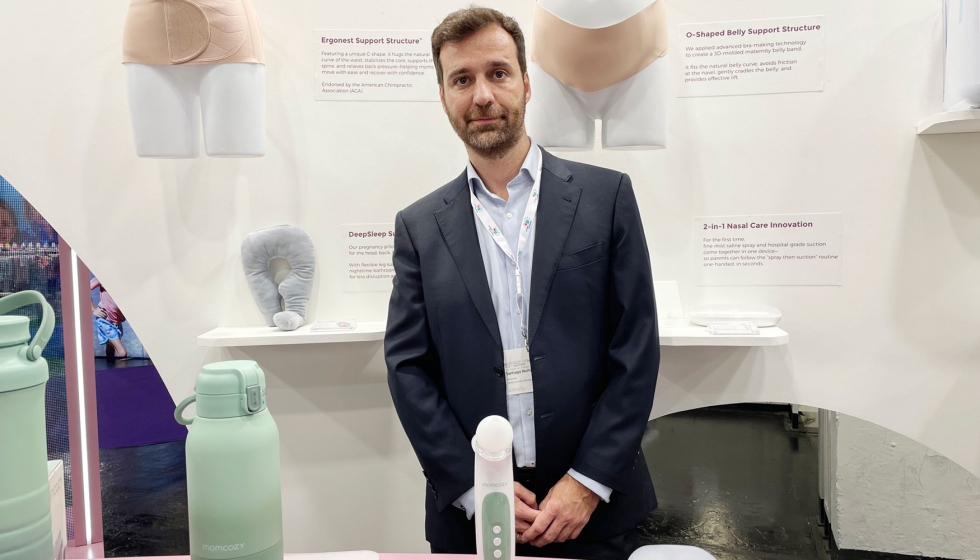 Santiago Mu�oz, sales manager Spain and Portugal de Momcozy