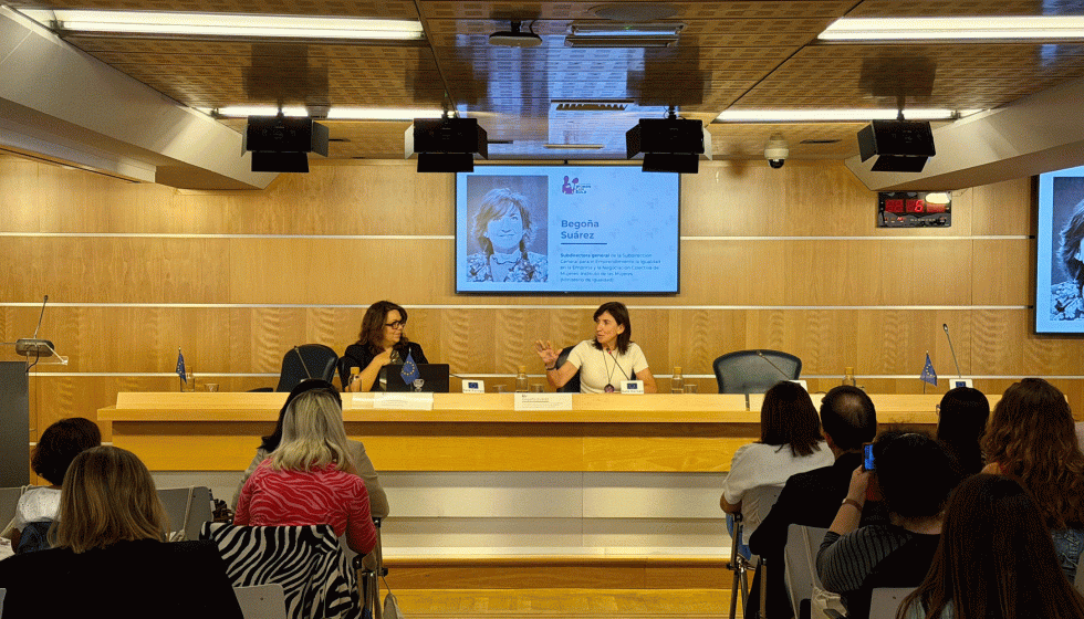 Bego�a Su�rez, subdirectora general de la Subdirecci�n General para el Emprendimiento...