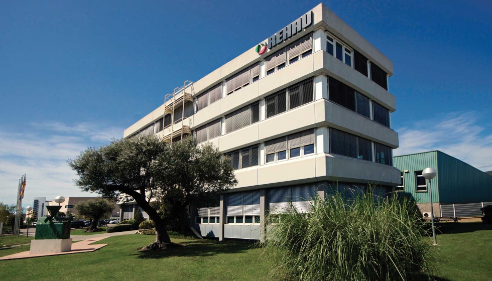 Delegaci�n de Barcelona de la compa��a Rehau