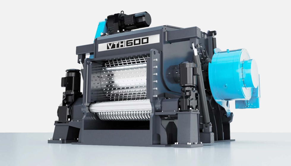 La nueva VTH 600-1050 BT de Vecoplan es la primera astilladora de biomasa con accionamiento HiTorc, que y permite ahorrar hasta un 40% de energ�a...