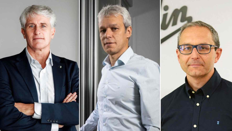 Fran Cardona, J. Bruno Arias y Carlos Abril Barber