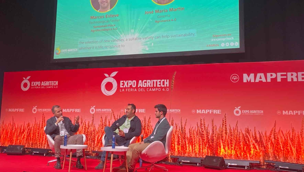 Agricultores 4.0, como Jos� Mar�a Mar�n y Marcos Esteve, contaron sus casos de �xito en Expo Agritech
