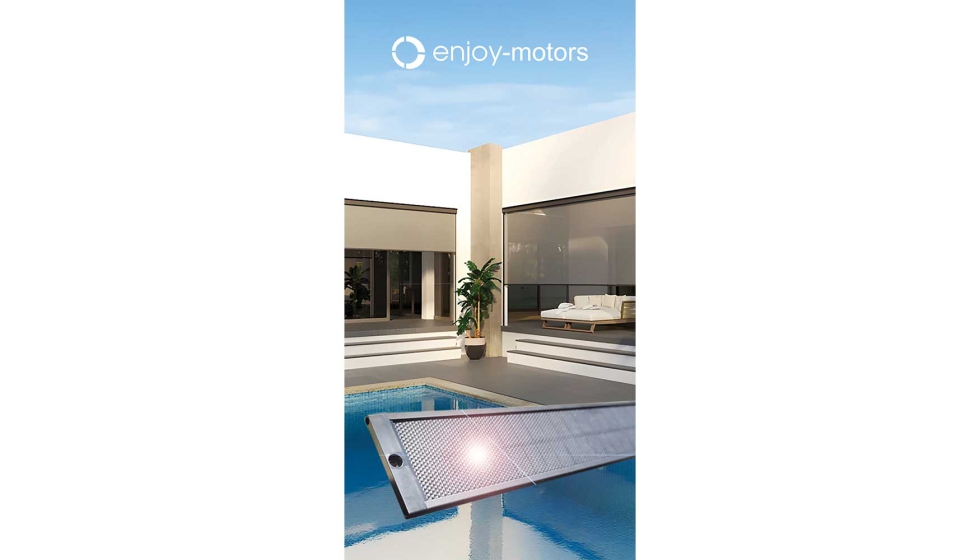 Una de las grandes ventajas de los estores exteriores tipo zip de ltima generacin es su motorizacin autnoma con batera recargable por panel...