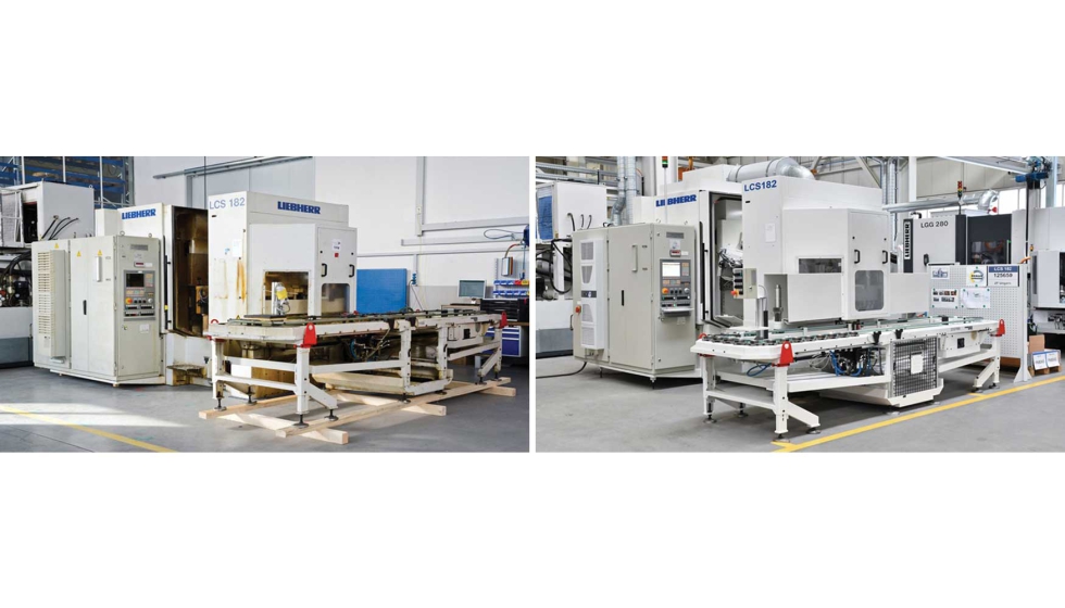 Tras una amplia remodelacin, la rectificadora de engranajes Liebherr LCS 182 est ahora prcticamente a la altura de un modelo nuevo...