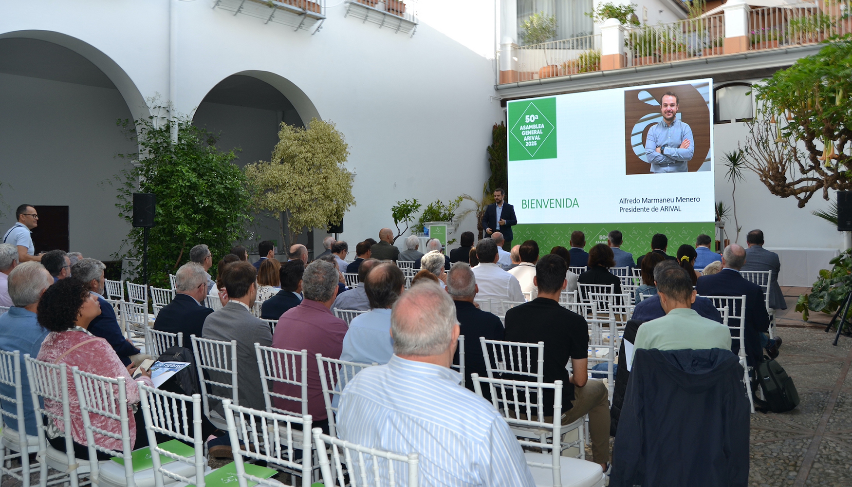 Intervenci�n de Alfredo Marmaneu, presidente de Arival