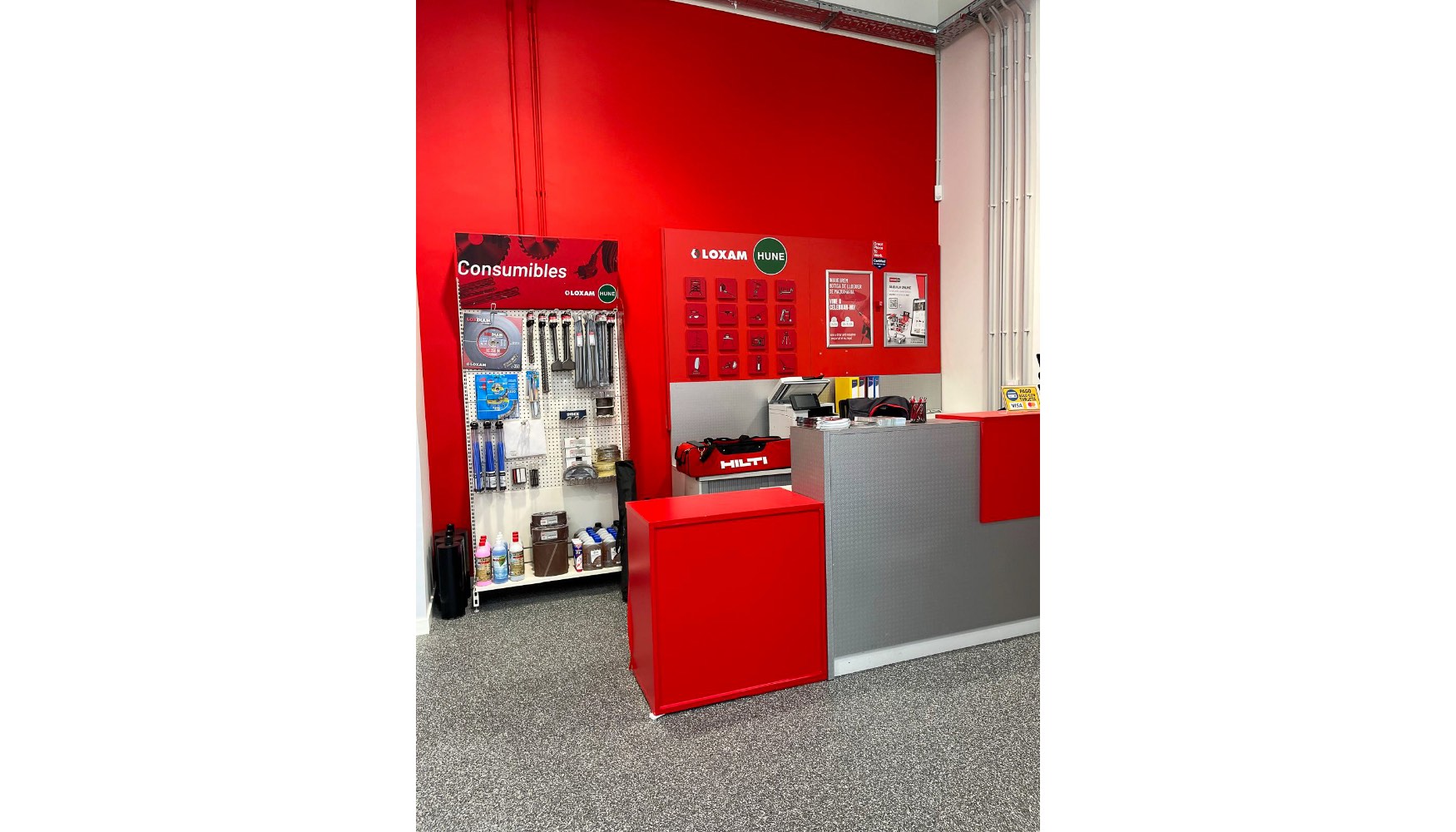 En la nueva tienda de proximidad LoxamHune City en Barcelona los clientes ya pueden encontrar una amplia variedad de soluciones...