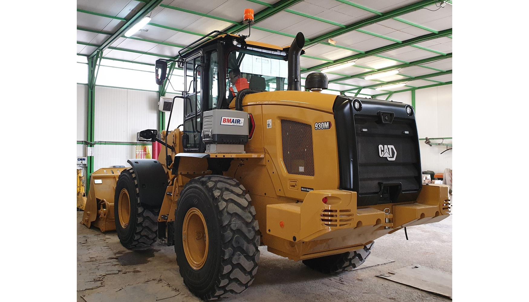 Ilustraci�n 3. Modelo Bmair MAO O3 instalado en Caterpillar