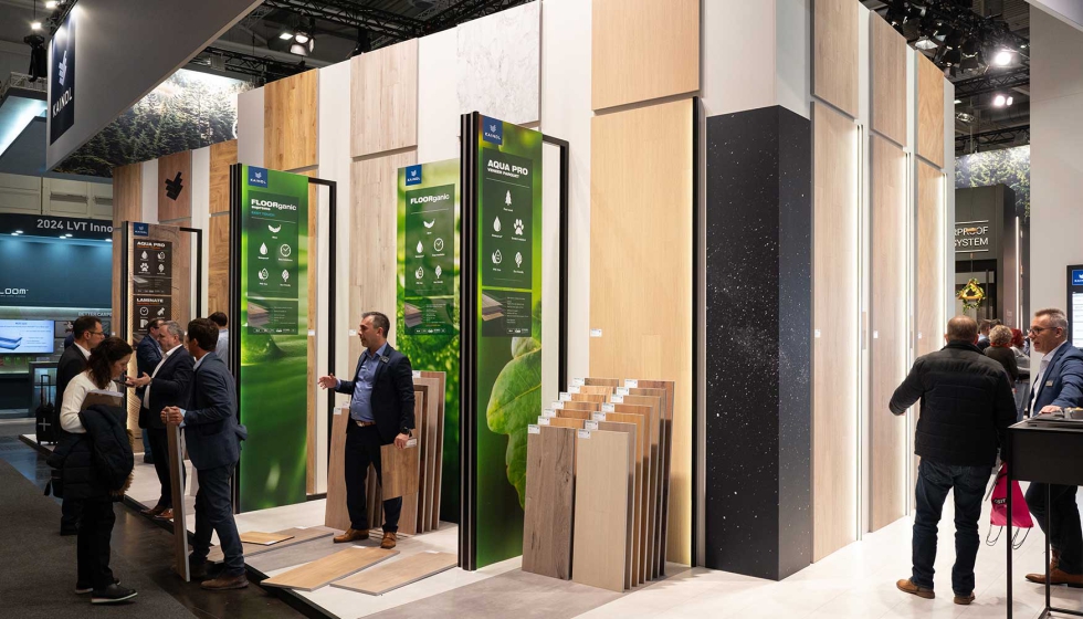 Una imagen de la pasada edicin de Domotex 2024