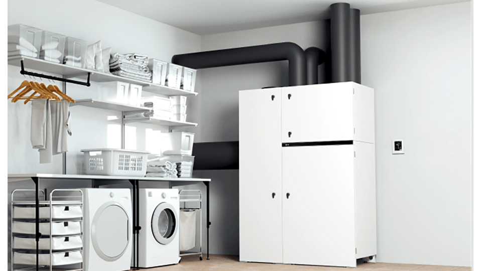 R-Aqua Fusion, unidade hbrida composta por bomba de calor para climatizao, produo de AQS e termo ventilao com recuperao integrada...