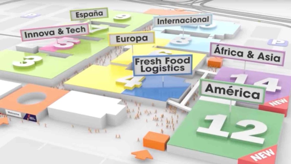 Fruit Attraction 2025 crece con fuerza y ocupar 10 pabellones de IFEMA MADRID (3, 4, 5, 6, 7, 8, 9, 10, 12 y 14)...