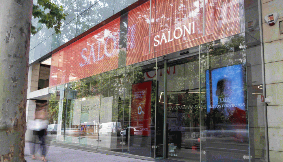 Nuevo showroom Saloni, ubicado en la calle Serrano 55, Madrid...