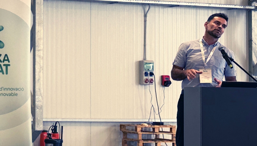 Yesid Hernndez Enciso, investigador de la Unitat de Tecnologia Qumica de Eurecat...