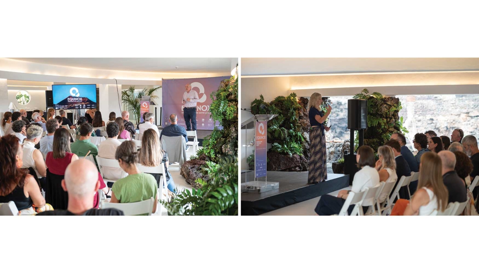 Dos instant�neas de algunas de las ponencias y mesas redondas que se organizaron en el marco de la primera edici�n de Equinox. Fotos: Bruto Estudio...