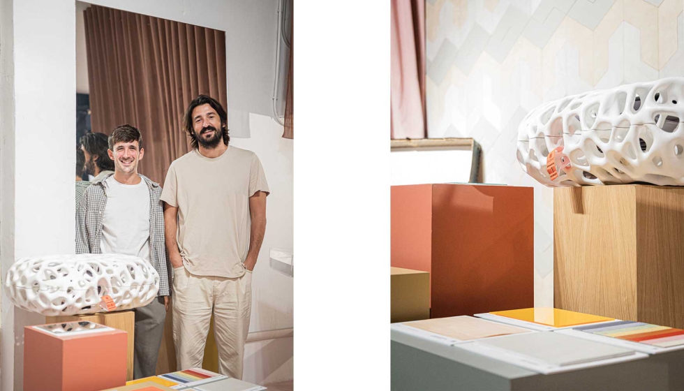 Fotos de Culdesac en la presentaci�n de �Arquitectura Port�til� de Gerflor. Fotos Gerflor