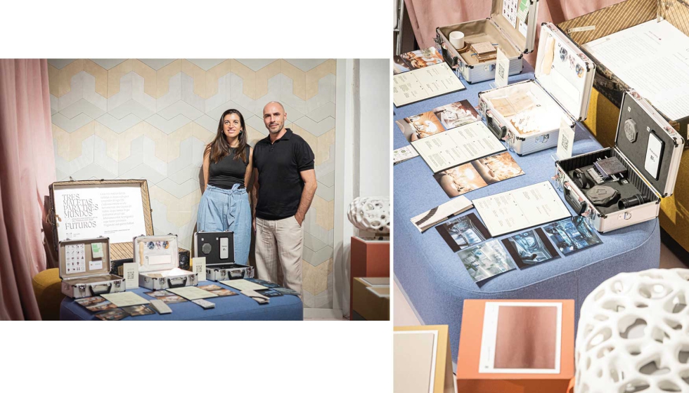 Fotos de Studio Banana en la presentaci�n de �Arquitectura Port�til� de Gerflor. Fotos Gerflor