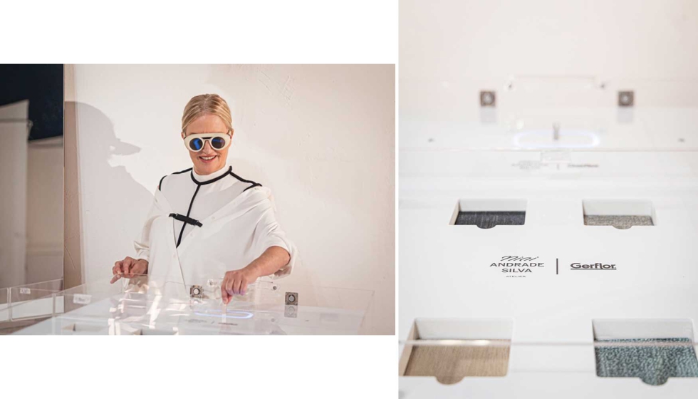 Fotos de Nini Andrade Silva en la presentaci�n de �Arquitectura Port�til� de Gerflor. Fotos Gerflor