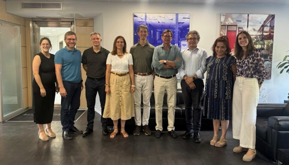 Representantes de las cinco organizaciones del proyecto NEW-PACE de Espa�a, Pa�ses Bajos y B�lgica