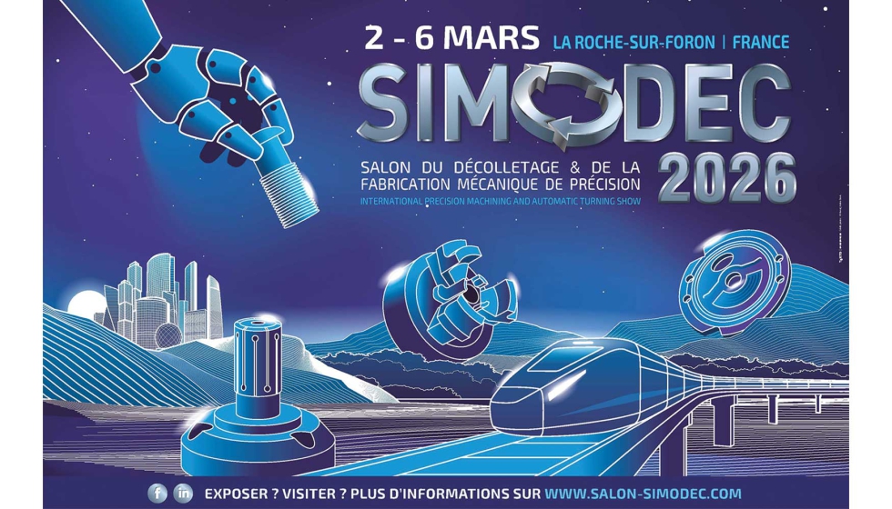 Cartel oficial de Simodec 2026. Foto: Simodec@rochexpo
