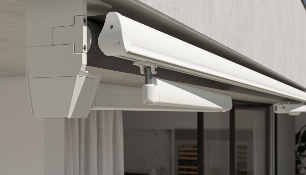 El toldo Helix PS emplea aluminio como material principal por sus caracter�sticas de alta durabilidad y resistencia ante las condiciones...