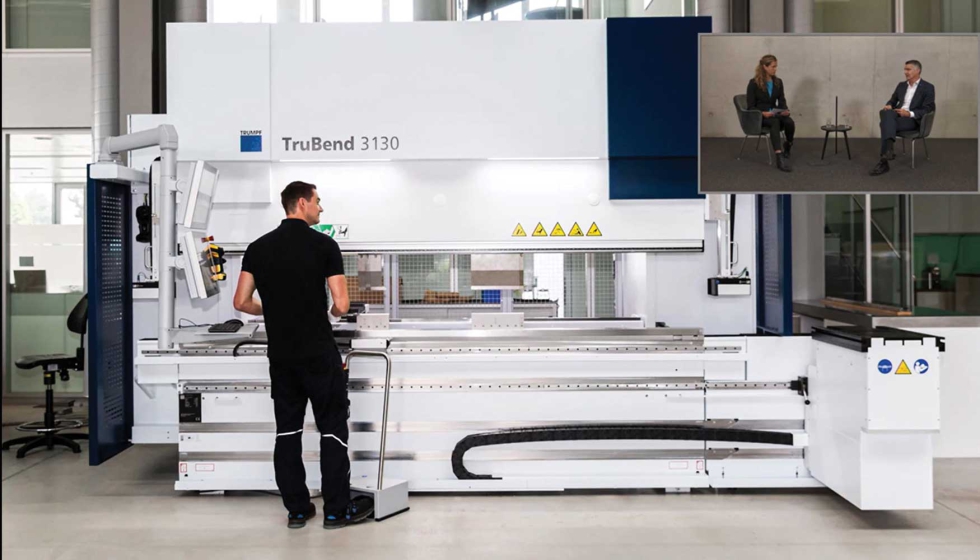 Trumpf ha reducido el tiempo de produccin en un 40 % en la nueva serie de mquinas plegadoras TruBend 3000...