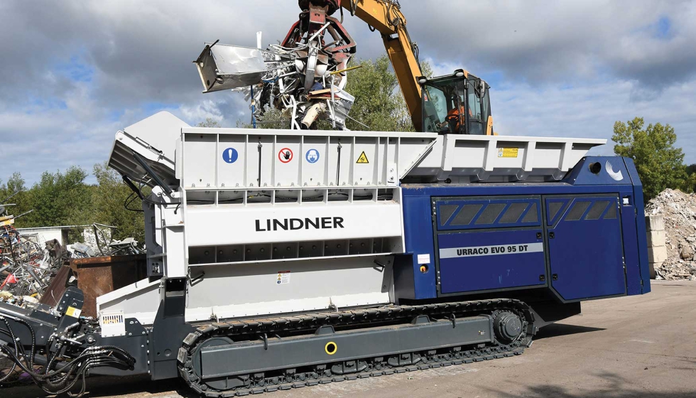 Ya sea que la tarea consista en triturar previamente o reducir el volumen, el enfoque no se centra solo en madera, plsticos...