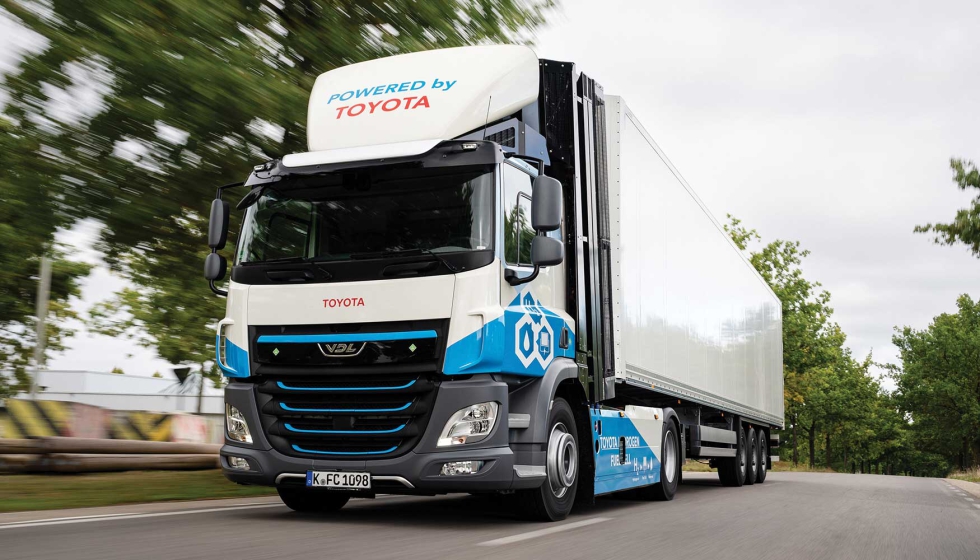 Los camiones de hidr�geno ya han recorrido m�s de 80.000 km en operaciones log�sticas de Toyota en Europa