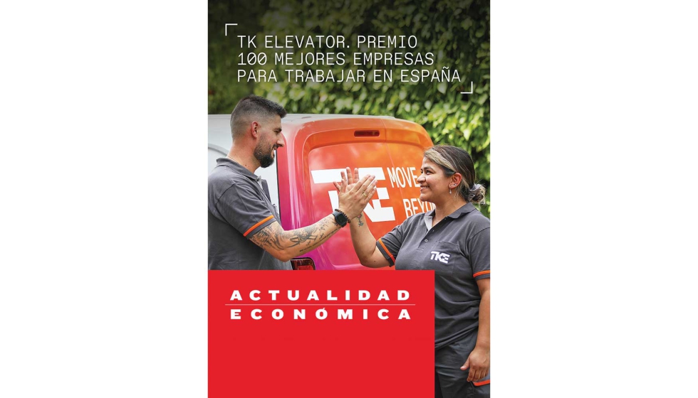 Ranking 2025 de 'Las 100 mejores empresas para trabajar en Espa�a' publicado por Actualidad Econ�mica