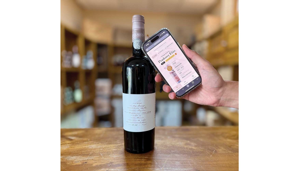 Pradorey �lite con su etiqueta con tecnolog�a Blockchain y contenido