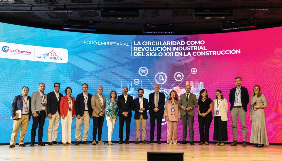 C�mara de Comercio Franco-espa�ola ha celebrado en Madrid el Foro 'La Circularidad como revoluci�n industrial del siglo XXI en la construcci�n'...