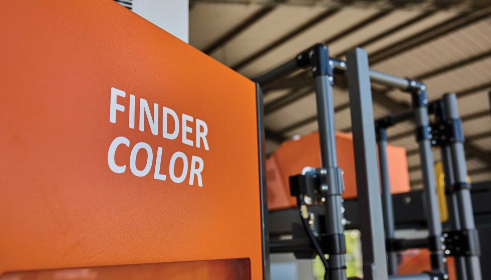 El diseo compacto y sencillo de Finder Color garantiza una fcil integracin en las lneas de clasificacin existentes...