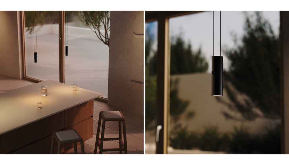 Cocina di�fana con iluminaci�n, integra confort ambiental y funcionalidad. Las luminarias Circus Solo proporcionan iluminaci�n general...