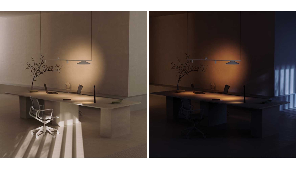 Luz neutra y estable que evita estridencias que permite iluminar eficazmente los espacios de trabajo mediante su haz direccional...