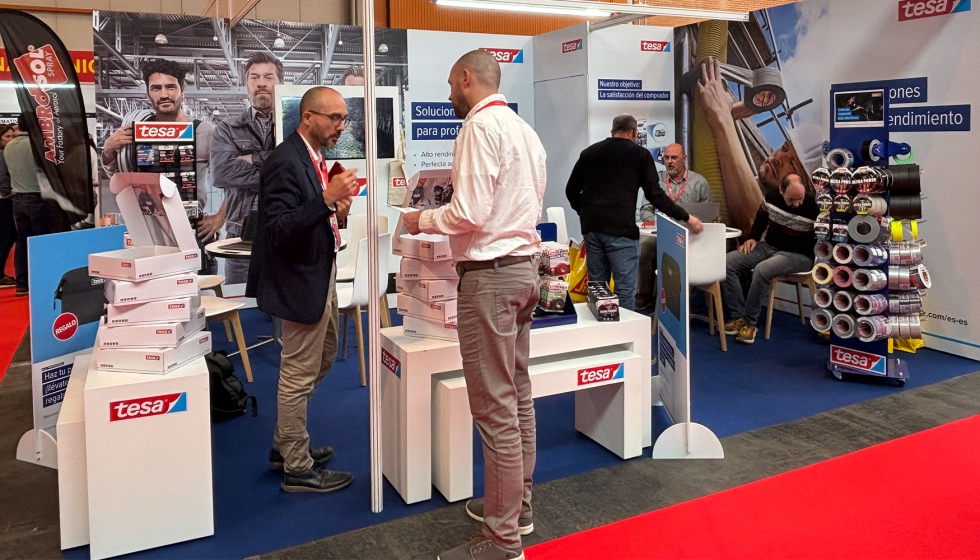 Stand de tesa tape en la Feria Profer 2025