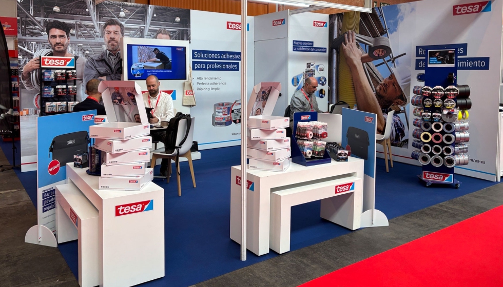 Stand de tesa tape en la Feria Profer 2025