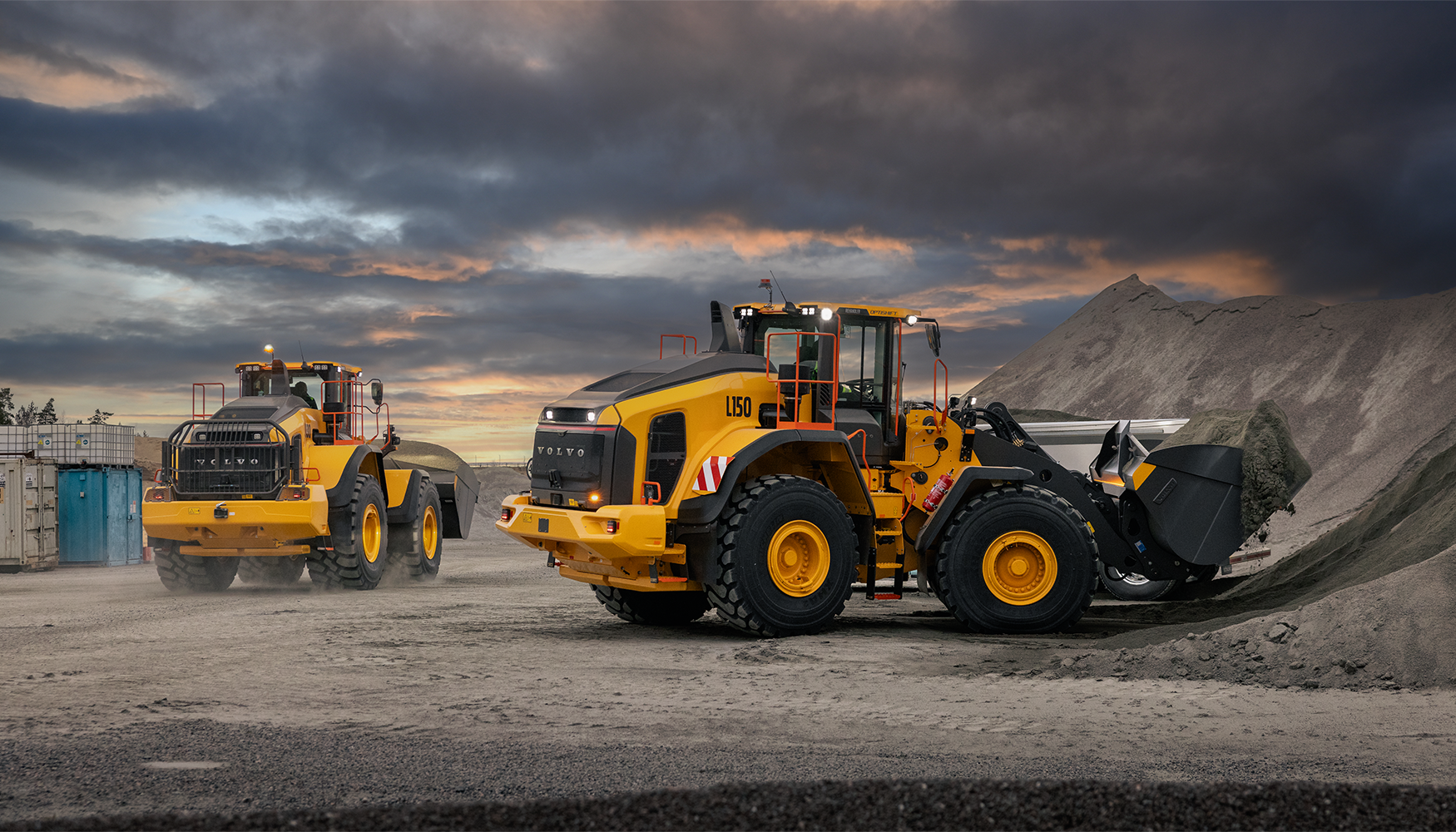 La nueva serie K de palas cargadoras de Volvo mejoran la productividad, el confort del operador y su seguridad