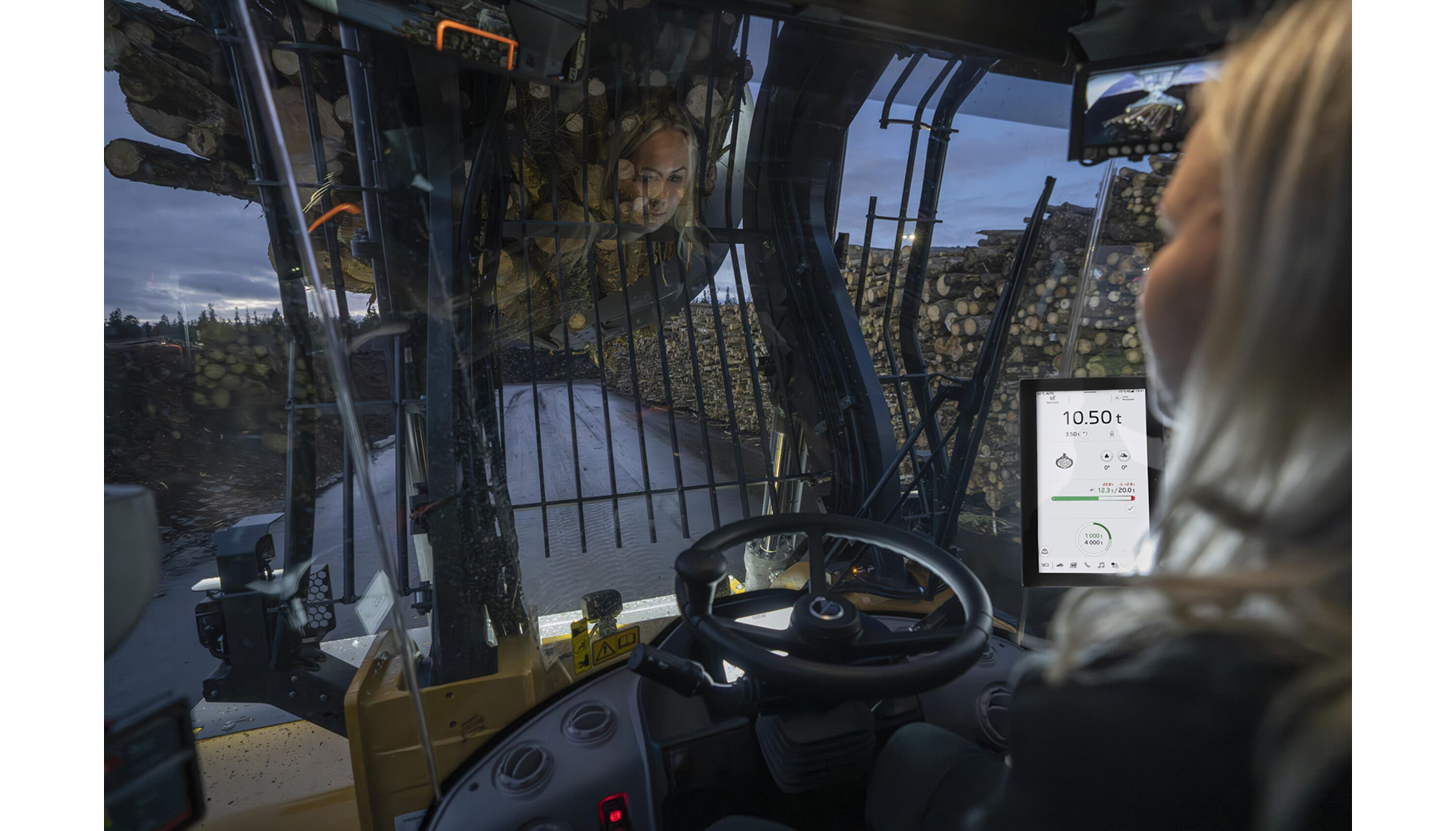 El sistema Load Assist ayuda a cargar y descargar de manera eficiente con informaci�n precisa