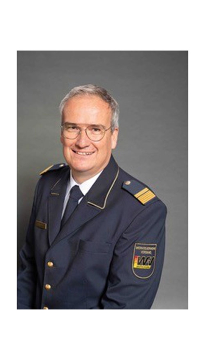 Christian Ronig, jefe del Cuerpo de Bomberos de la fbrica Evonik en Marl y vicepresidente de la WFVD