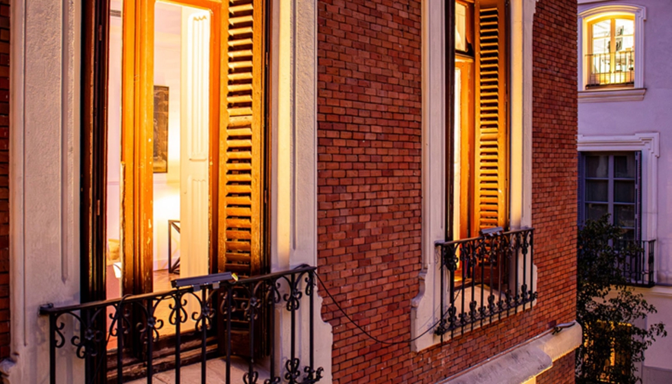 Una de las claves del proyecto es que no se han empleado ni perforaciones ni intervenciones en el edificio para la muestra...