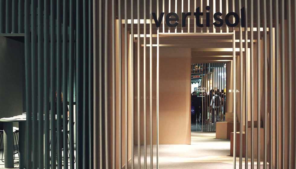 Stand de vertisol en la feria H�bitat Val�ncia 2025