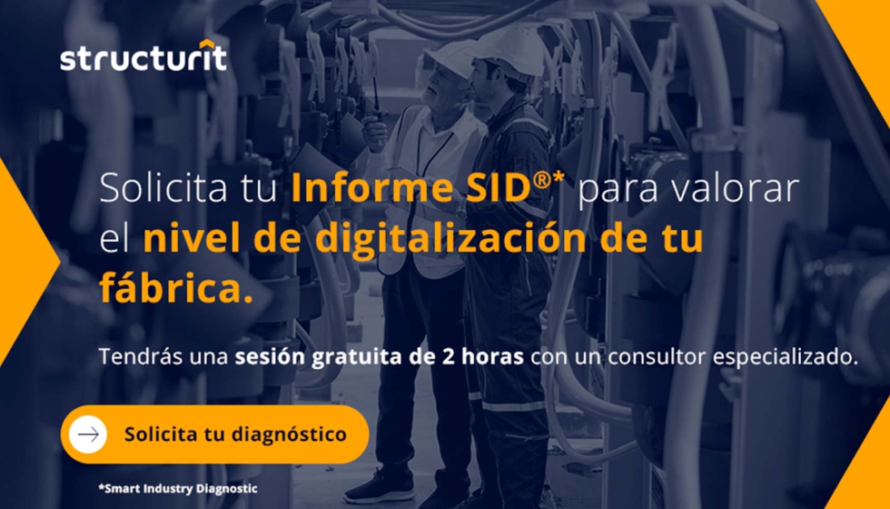 Haz clic aqu� para conocer el estado de tu compa��a en el marco del sector de Industria 4.0.