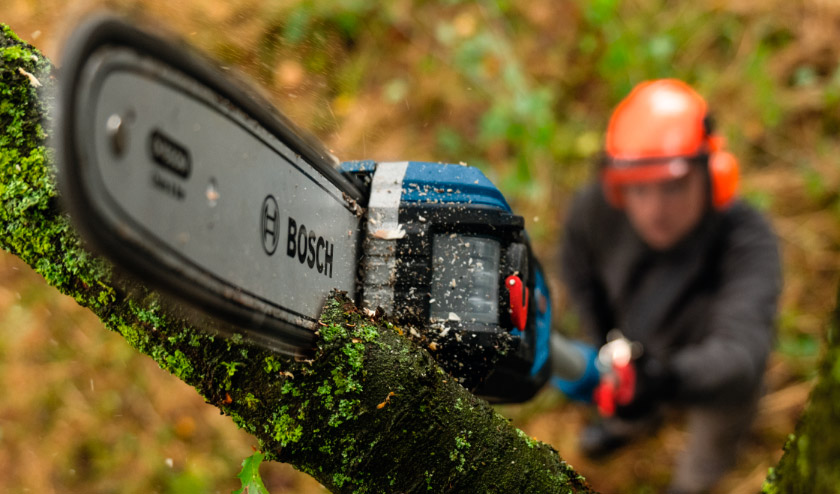 Tijeras de poda a batera