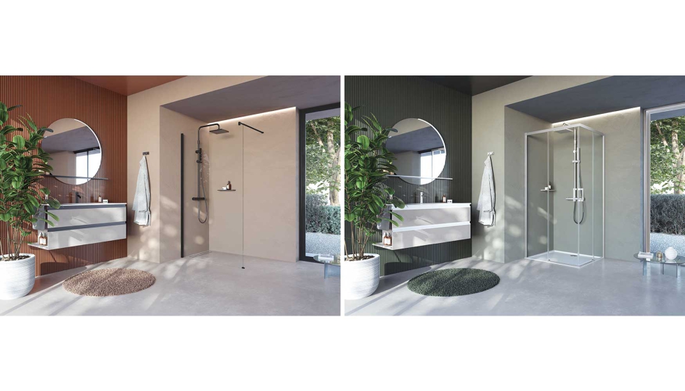 Click integra un sistema de apertura corredera optimizado, tratamiento antibacteriano de iones de plata y acabados premium...