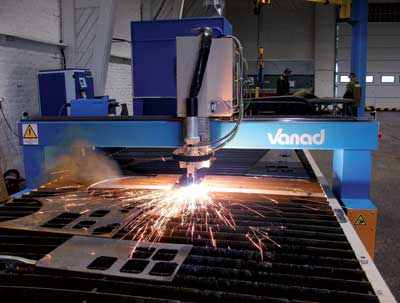 Vanad Are specialists in solutions CNC for the cut of metal using the technologies of oxygen and plasma