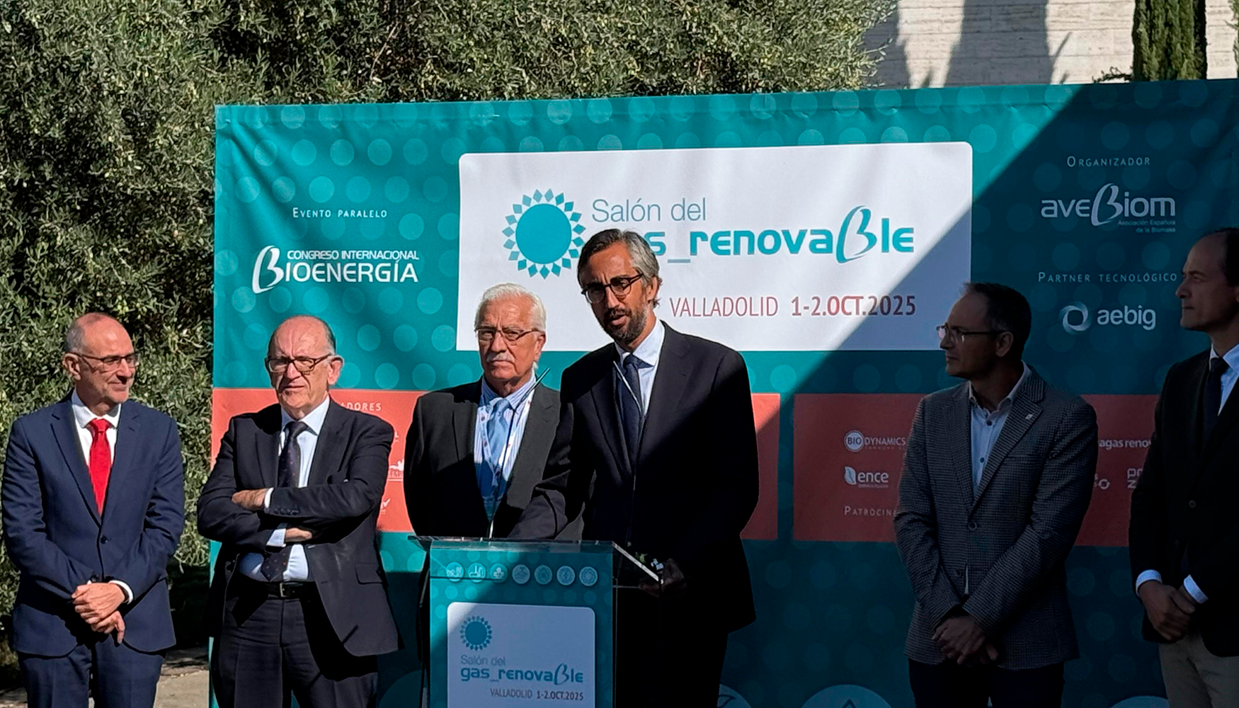 Miguel Rodrigo, director general del Idae, durante la inauguraci�n del evento