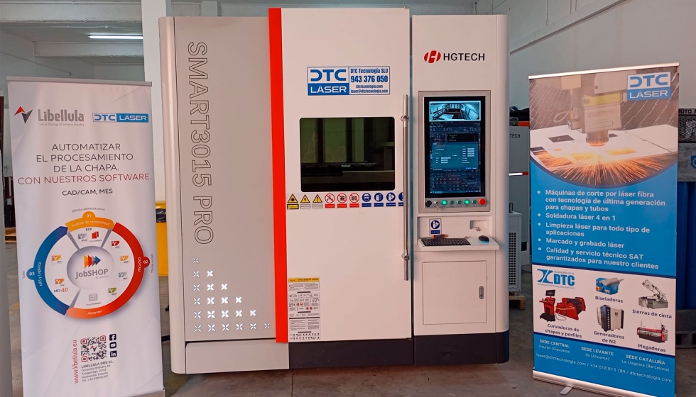 Foto de DTC Laser facilita a las empresas iniciarse en el corte por lser fibra sin grandes inversiones