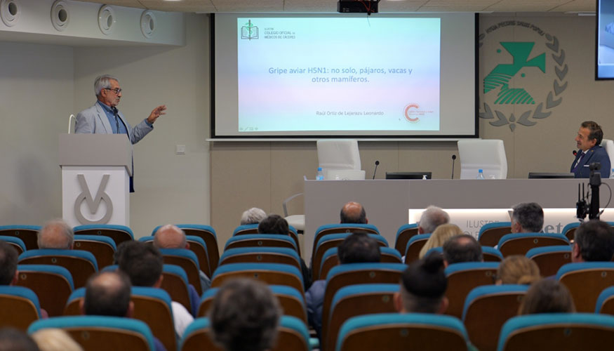 Un instante de las V Jornadas One Health en el Colegio de Veterinarios de Cceres