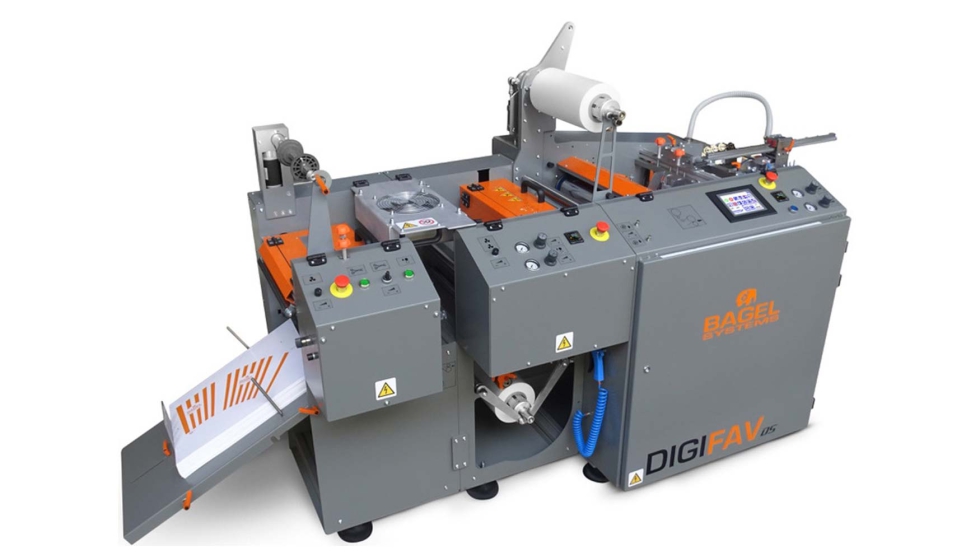 Sistema de laminado digital Digifav B2, de Bagel Systems