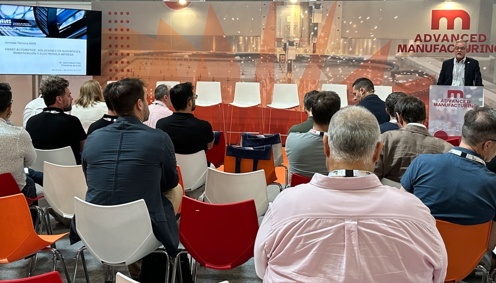 AIAS organiz en el marco de AMB una jornada sobre Smart Automotive: soluciones en superficies, robotizacin y electrnica impresa...